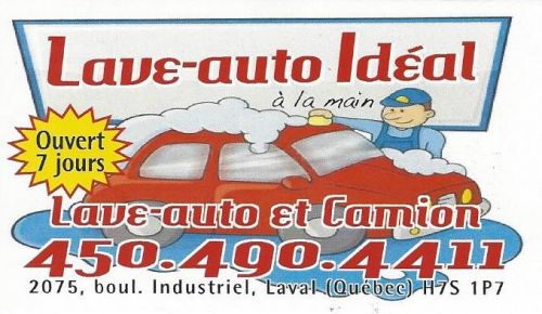 Lave-Auto Idéal